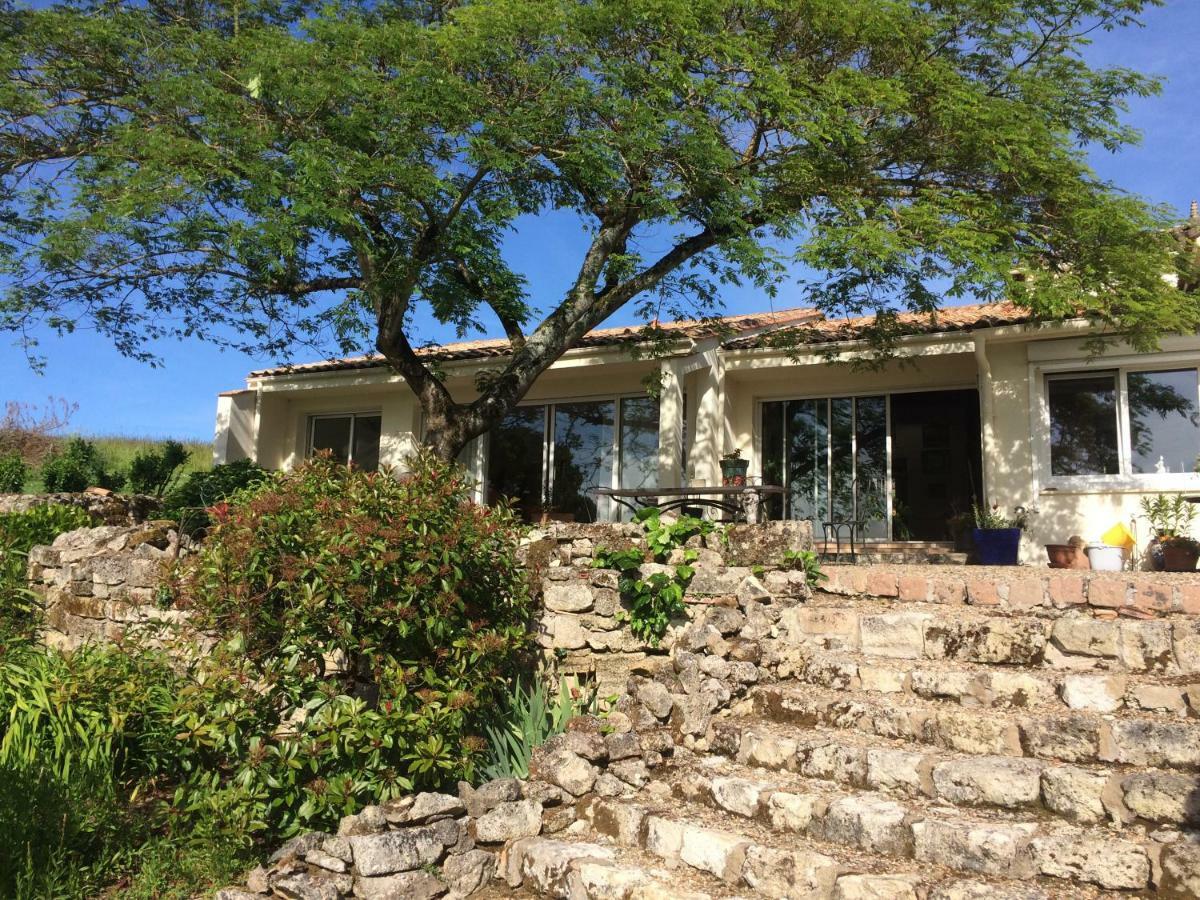 Bed and Breakfast Les 4 Eléments St Emilion Branne  Esterno foto